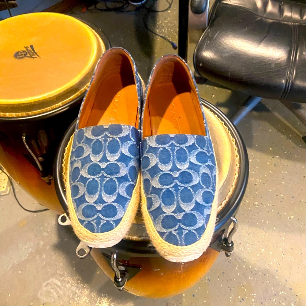 Coach denim shoes